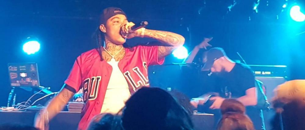 Young M.A bei ihrem ersten Deutschland-Konzert.