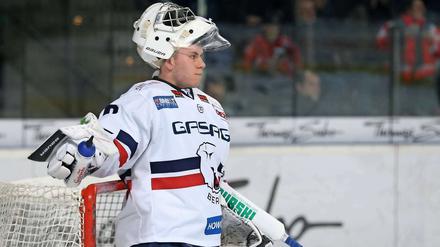 Maximilian Franzreb hat für die Eisbären bisher erst fünfmal in der DEL gespielt. In der neuen Saison könnten ein paar Spiele dazukommen.