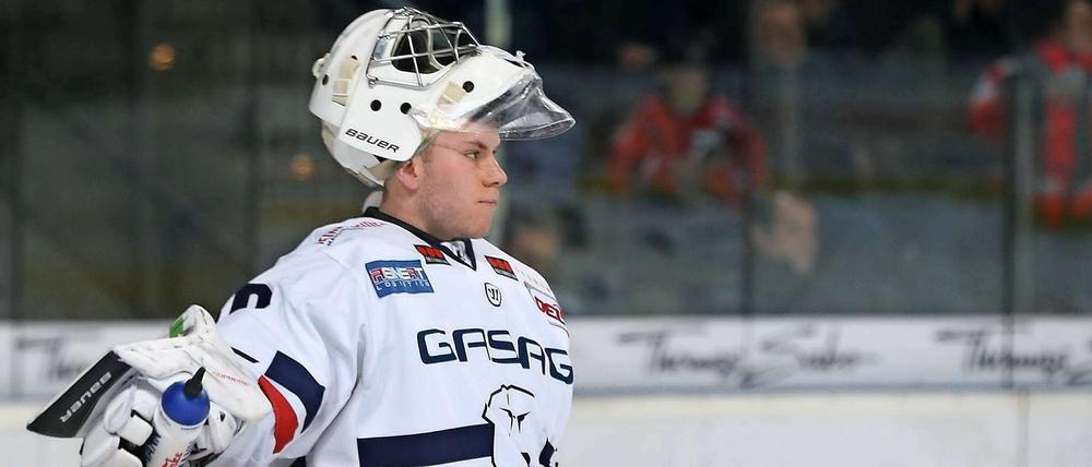 Maximilian Franzreb hat für die Eisbären bisher erst fünfmal in der DEL gespielt. In der neuen Saison könnten ein paar Spiele dazukommen.