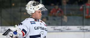 Maximilian Franzreb hat für die Eisbären bisher erst fünfmal in der DEL gespielt. In der neuen Saison könnten ein paar Spiele dazukommen.