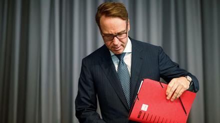 Bundesbank Präsident Jens Weidmann - am Donnerstag (23. August 2018) in Berlin. 