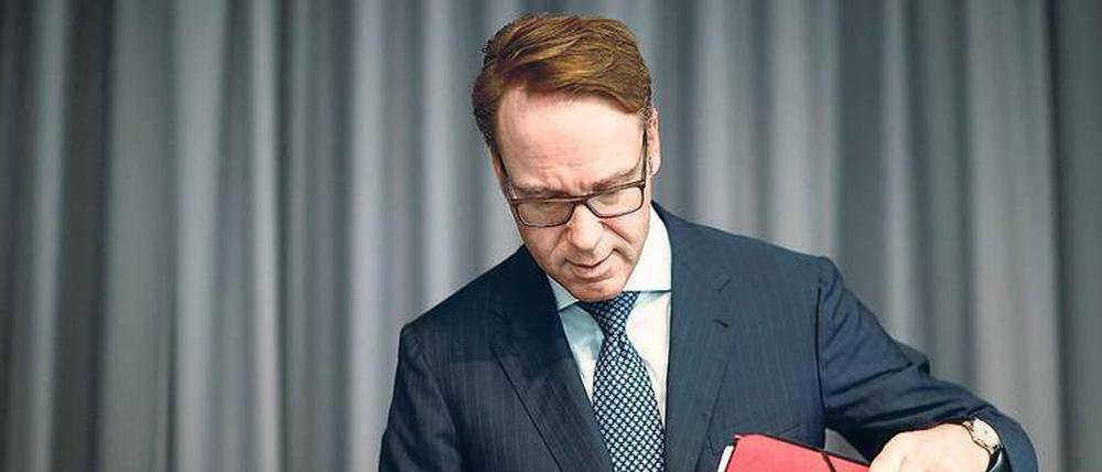 Jens Weidmann (50) am Donnerstag in Berlin. 