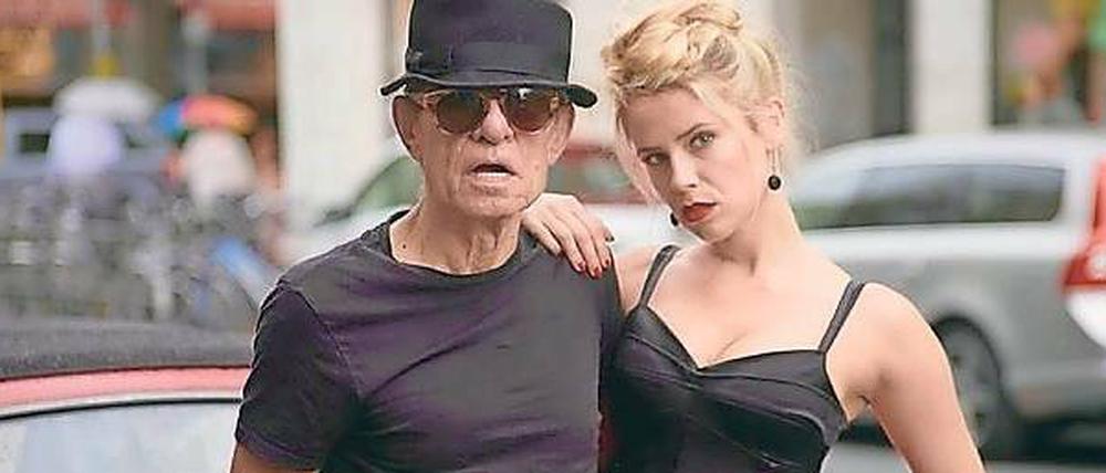 Der Regisseur und sein Star. Klaus Lemke und Judith Paus. 