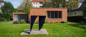 Haus Lemke. Nach einem Entwurf von Mies van der Rohe steht es in Alt-Hohenschönhausen.