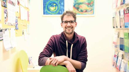 Sucht den Austausch. Lukas Brock erkrankte mit 26 Jahren an Hodenkrebs. In seinem Blog berät er Betroffene. 