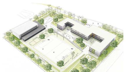 Auch beim ersten Schulneubau der Offensive zeichnet sich ab, dass der Verkehr im Umfeld ein Problem wird.