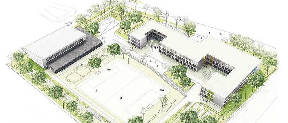 Auch beim ersten Schulneubau der Offensive zeichnet sich ab, dass der Verkehr im Umfeld ein Problem wird.