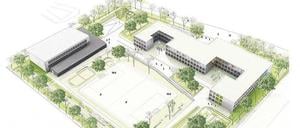 Auch beim ersten Schulneubau der Offensive zeichnet sich ab, dass der Verkehr im Umfeld ein Problem wird.