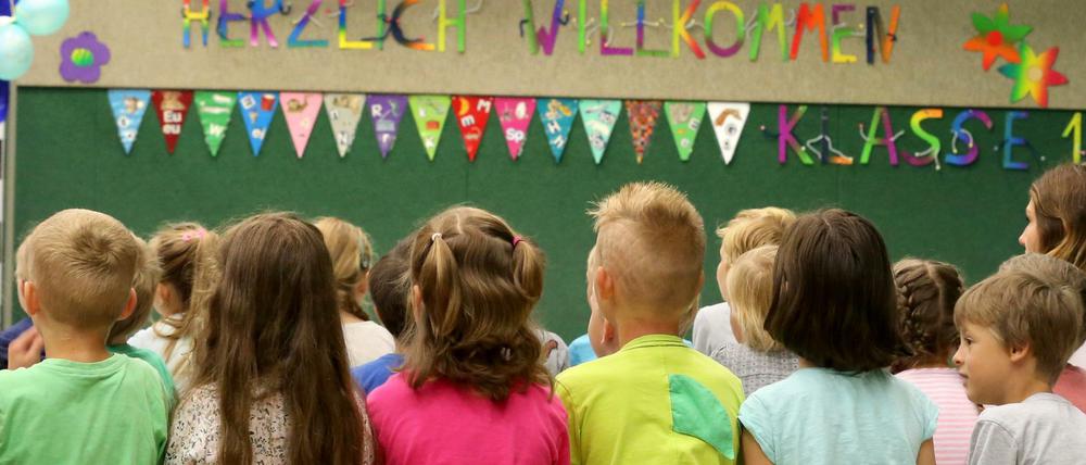Ein großer Tag für die Kleinen: die Einschulung