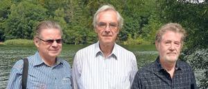 Die Separatisten: Joachim Elsholz, Dirk Jordan und Manfred Bergmann (von links). 