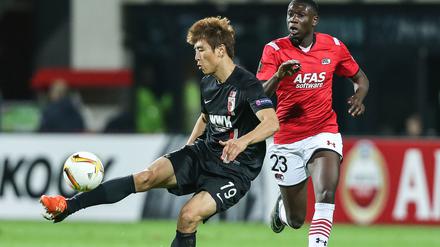 Kommt er? Derrick Luckassen (rechts) im Trikot von from Alkmaar.