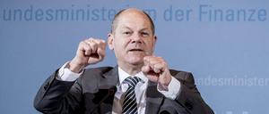 Bundesfinanzminister Olaf Scholz (SPD) sendet klare Signale an Athen.