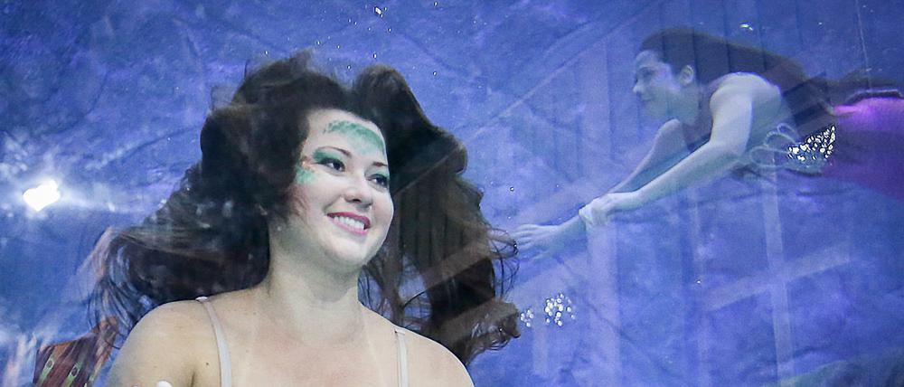 Vom Mythos zur Attraktion. "Sirenen" im Aquarium von Sao Paulo.
