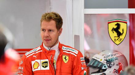 Aus dem Windschatten. Vettel liegt in der WM noch hinter Hamilton. 