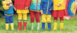 Kopflos. Viele Kitas haben wegen der Datenschutzgrundverordnung Bedenken, Fotos auf denen die Gesichter von Kindern zu sehen sind zu veröffentlichen. 