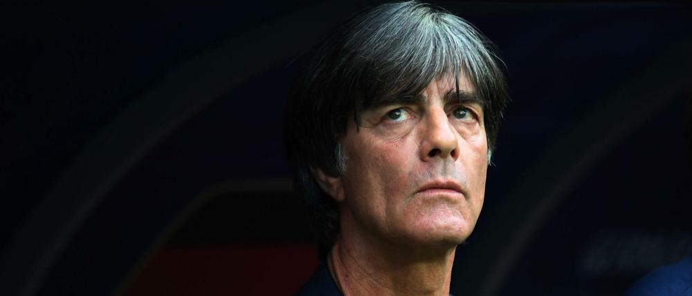 Joachim Löw am ersten Spieltag der WM in Russland.