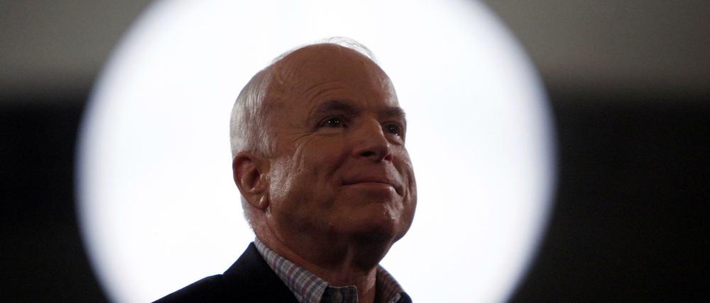 US-Senator John McCain im Jahr 2008.