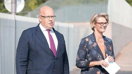 Wollen Innovationen besser fördern: Bundeswirtschaftsminister Peter Altmaier und Bundesforschungsministerin Anja Karliczek.