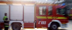 Feuerwehr im Einsatz. (Symbolbild)