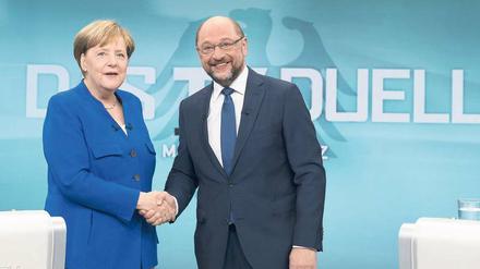 War der Schlagabtausch zwischen Bundeskanzlerin Angela Merkel und ihrem Herausforderer Martin Schulz im vergangenen Jahr möglicherweise das letzte TV-Duell auf Bundesebene?
