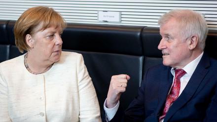 Zwei Schwergewichte. Doch die Beziehung zwischen Angela Merkel und Horst Seehofer ist nicht einfach.
