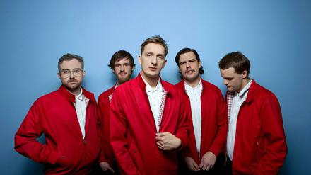 Die Chemnitzer Band Kraftklub.