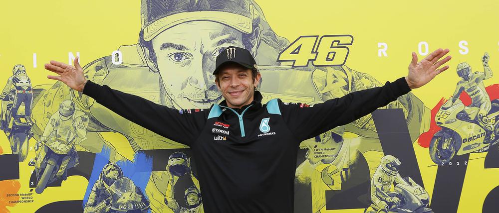 Valentino Rossi ist der faszinierendste Motorradrennsportler unserer Zeit.