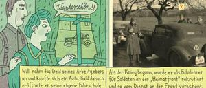 Wie war es wirklich? Eine der Seiten aus "Heimat", die mit Hilfe von Comic-Elementen Geschichte rekonstruiert.