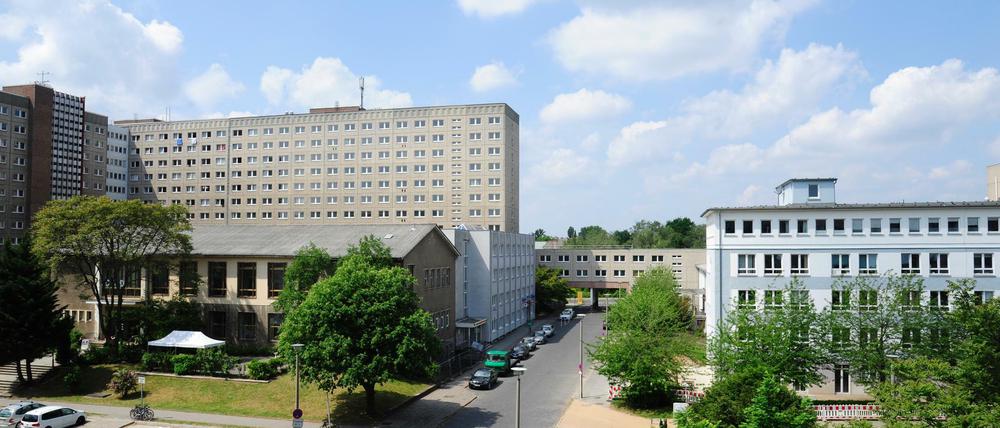 Das Stasimuseum mit der Dauerausstellung "Staatssicherheit in der SED-Diktatur" in der Ruschestraße in Berlin-Lichtenberg