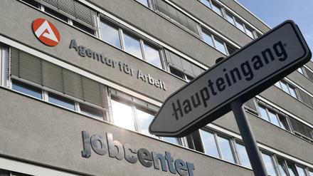 Das Gebäude der Agentur für Arbeit in Weimar.