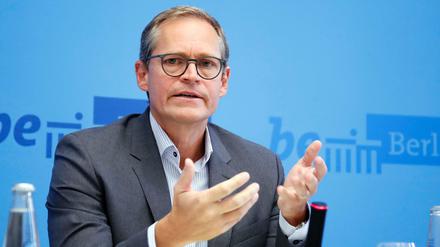 Berlins Regierender Bürgermeister Michael Müller. 
