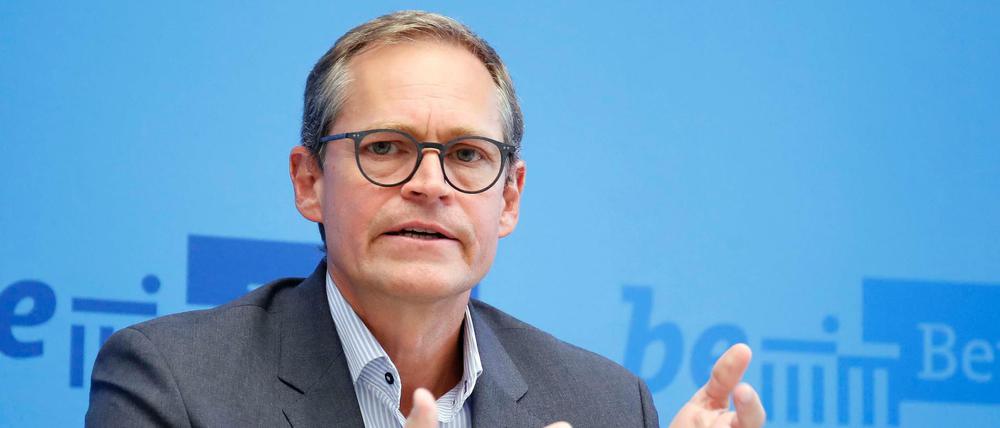 Berlins Regierender Bürgermeister Michael Müller. 