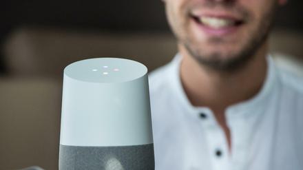 Der Sprachassistent Google Home.