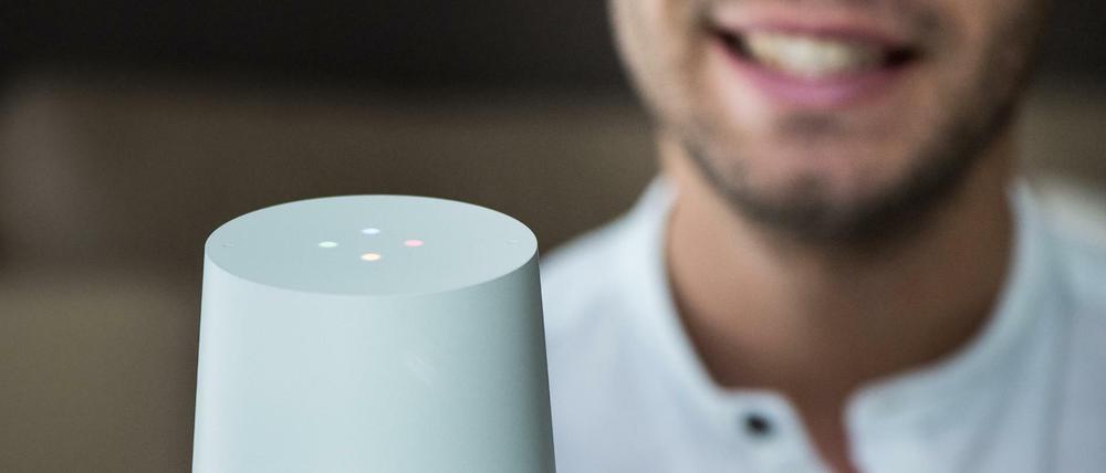 Der Sprachassistent Google Home.