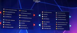 Das sind die Gruppen für die neue Champions-League-Saison.
