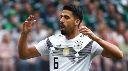 Sami Khedira wollte weitermachen, doch der Bundestrainer setzt erst einmal nicht mehr auf ihn.
