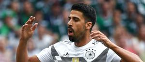 Sami Khedira wollte weitermachen, doch der Bundestrainer setzt erst einmal nicht mehr auf ihn.