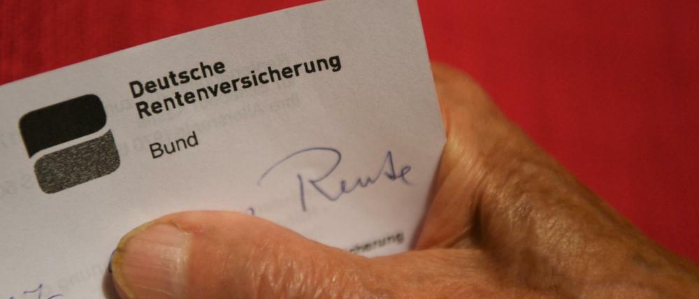 Existenziell für viele Menschen im Land: der Rentenbescheid.