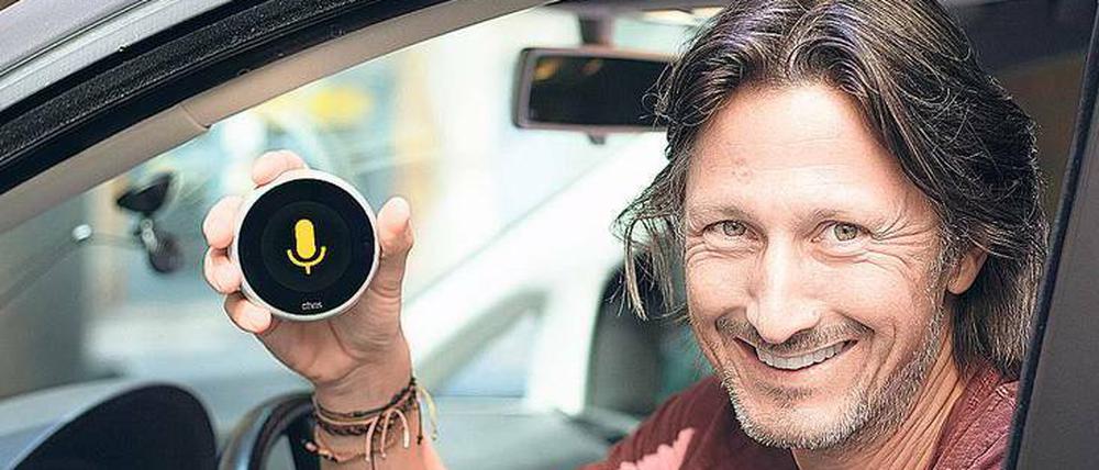 Holger Weiss, hat den Assistenten Chris entwickelt. Früher hat er für den Vorläufer des Kartendienstes Here gearbeitet – der ist nun Partner für die Navigation.