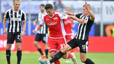 Berlins Robert Zulj blieb bei seinem Startelfdebüt blass.