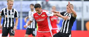 Berlins Robert Zulj blieb bei seinem Startelfdebüt blass.