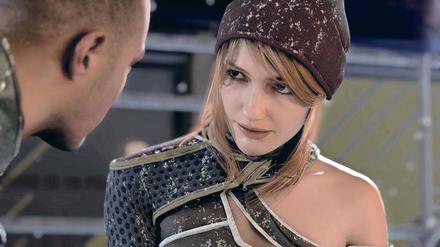 Künstliche Liebe. Szene aus dem interaktiven Film „Detroit: Become Human“.