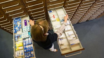 Dicker Posten. Für Arzneimittel gaben die Krankenkassen im ersten Halbjahr 3,9 Prozent mehr aus. 