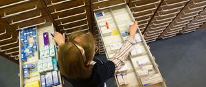 Dicker Posten. Für Arzneimittel gaben die Krankenkassen im ersten Halbjahr 3,9 Prozent mehr aus. 