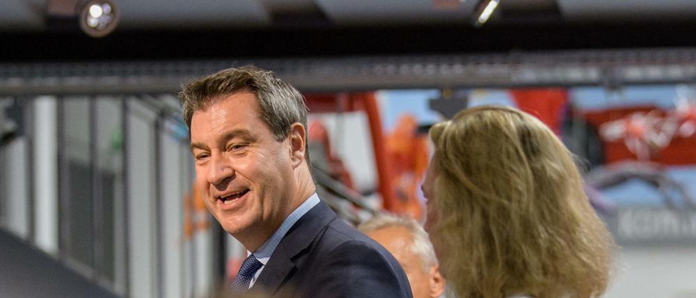 Söder will Hartz-IV-Beziehern Familiengeld bezahlen. Das Familienministerium hält das für unzulässig.