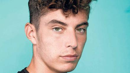 Ruhigen Blickes in die Zukunft: Kai Havertz spielt jetzt nicht nur bei Leverkusen, sondern darf sich bald auch das Trikot der Nationalmannschaft überstreifen.