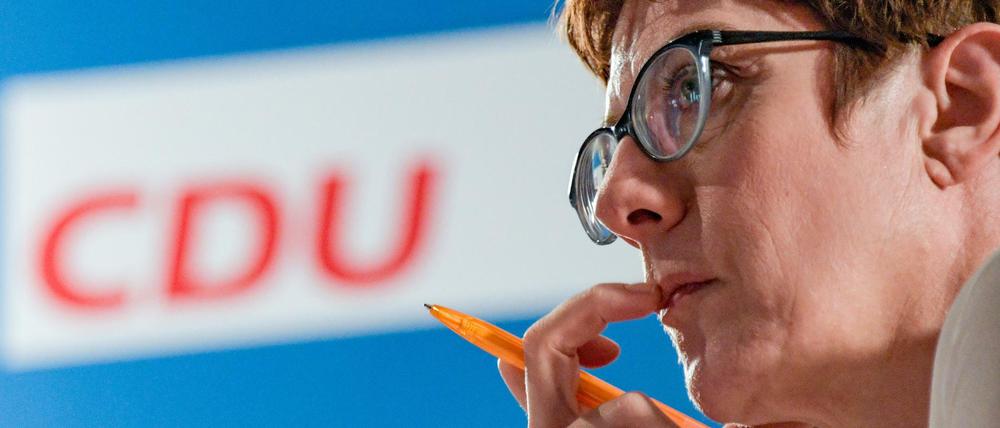 CDU-Generalsekretärin Annegret Kramp-Karrenbauer.