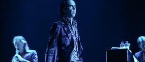 Conway Savage (links) mit Nick Cave beim Greenville Festival 2013.