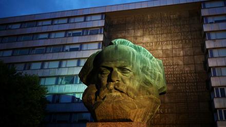 Karl-Marx-Skulptur in Chemnitz