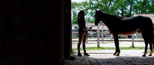 Tatort Reitstall: Bei Turnieren und in privaten Ställen soll es zu Vandalismus unter Alkoholeinfluss und sexuellen Übergriffen durch deutsche Nachwuchs-Springreiter gekommen sein.